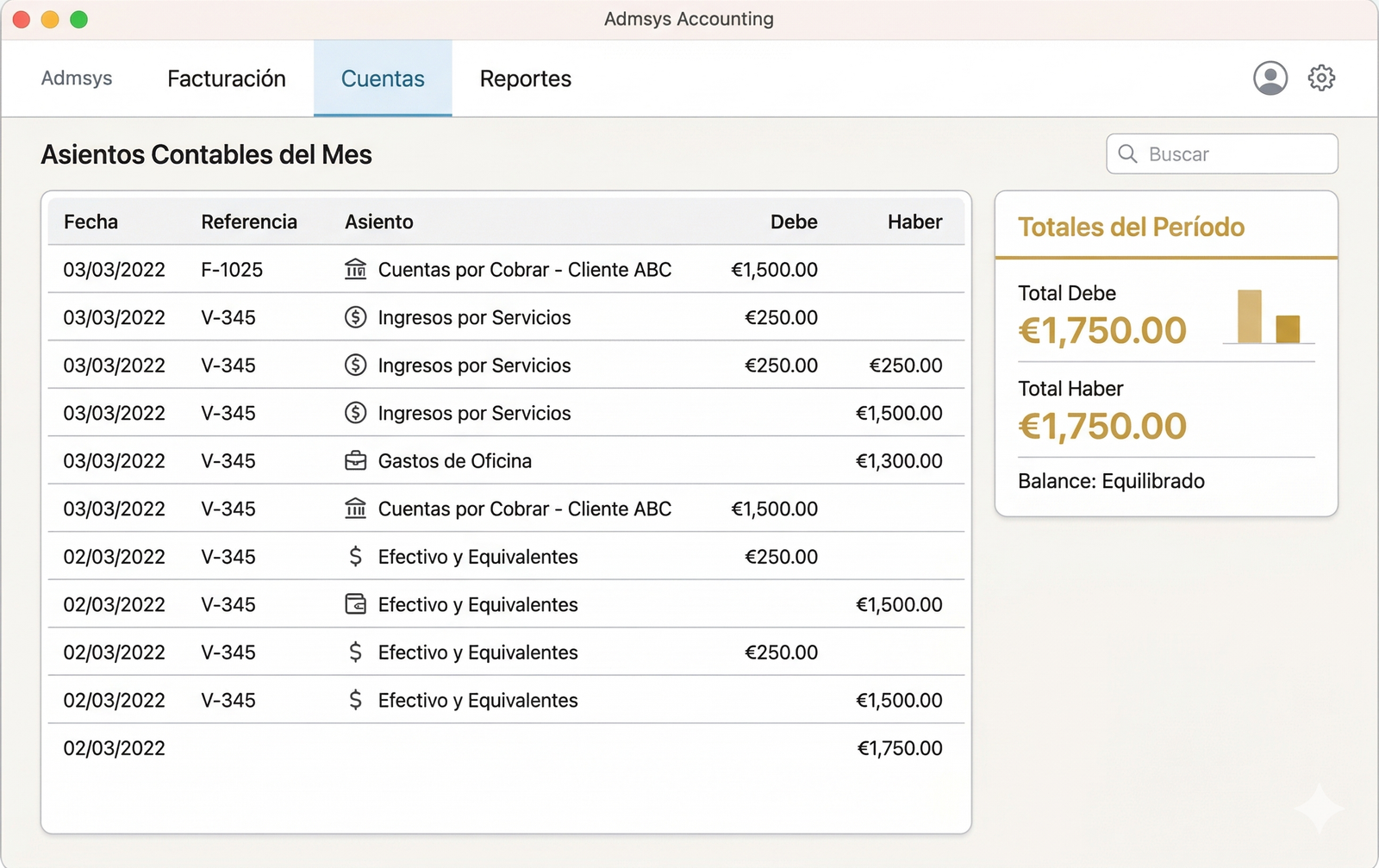 Admsys — Sistema de Administración